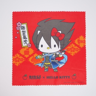 ผ้าเช็ดแว่น Samurai Warriors 4 x Hello Kitty Cleaner Cloth Cherry Blossom  Takatora Todo (Anime Toy)