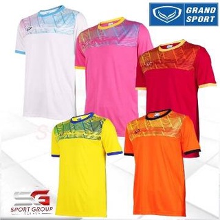 เสื้อกีฬาแกรนด์สปอร์ต เสื้อฟุตบอลพิมพ์ลาย Grand Sport รหัส : 011553