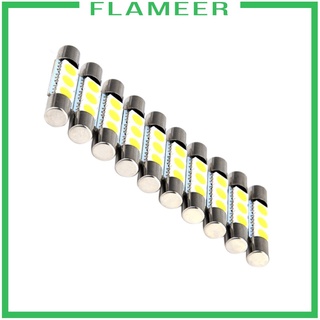 [FLAMEER] 10X White Festoon 28mm-31mm Fuse 5050 3SMD SunVisor Vanity Mirror LED Light