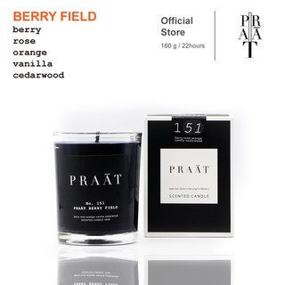 PRAĀT SCENTED CANDLE เทียนหอมระเหย เทียนหอม เทียน