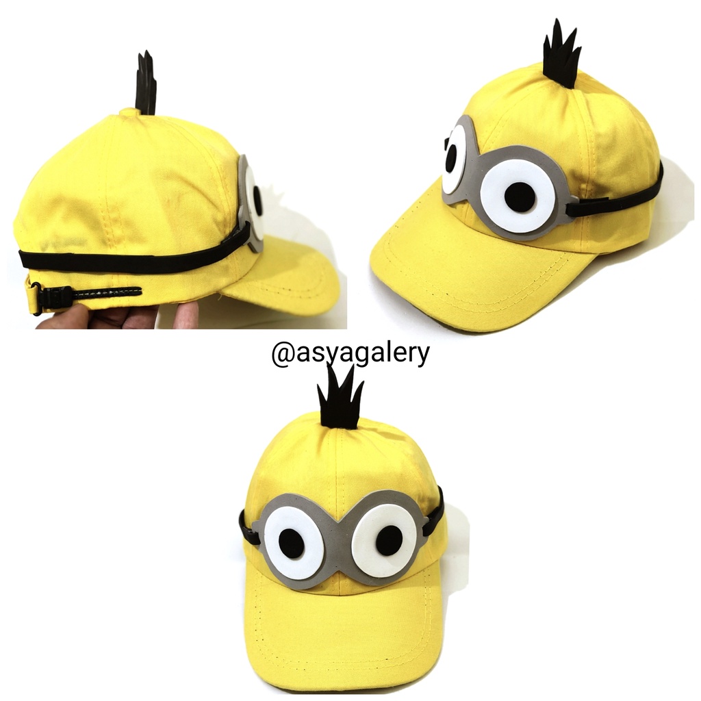 MINIONS CHILDRENS HATS/ MINION HATS/ MINIONS CHILDRENS HATS/ MINION CHARACTER HATS