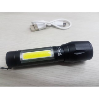 ไฟฉายเดินป่า Ultrafire Power style FLASHLITHG XML-T6 10000 Lumen ไฟฉายความแรงสูง SL-511 19000Watt ปรับซูมเข้า-ออกได้