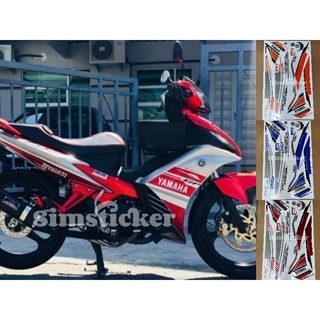 สติกเกอร์ตัวถัง LC135 (12) V2 V3 V4 V5 V6 V7 YAMAHA