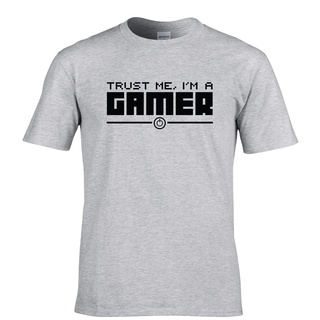 ขายดี เสื้อท็อป ผ้าฝ้าย พิมพ์ลาย Trust Me I M A Gamer สไตล์ฮิปสเตอร์ สําหรับเล่นเกม