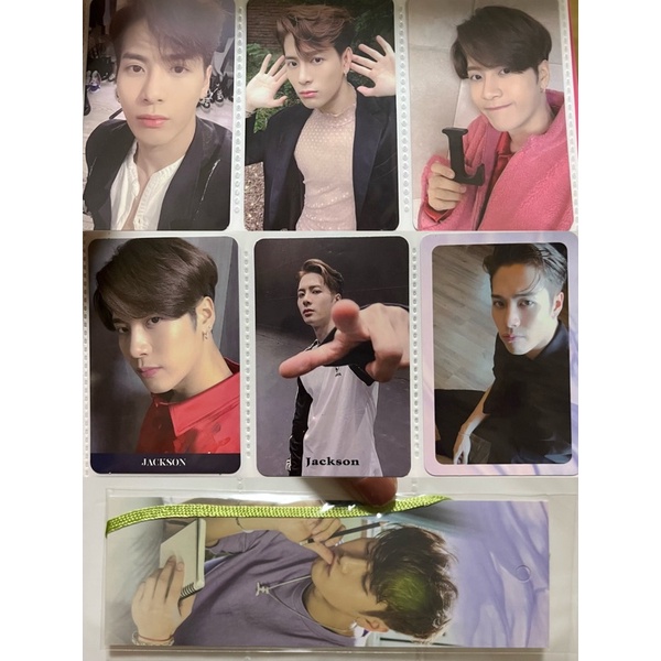 (พร้อมส่ง) การ์ด official JACKSON GOT7