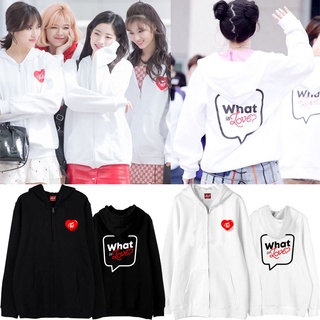 เสื้อฮู้ดแขนยาว TWICE WHAT IS LOVE