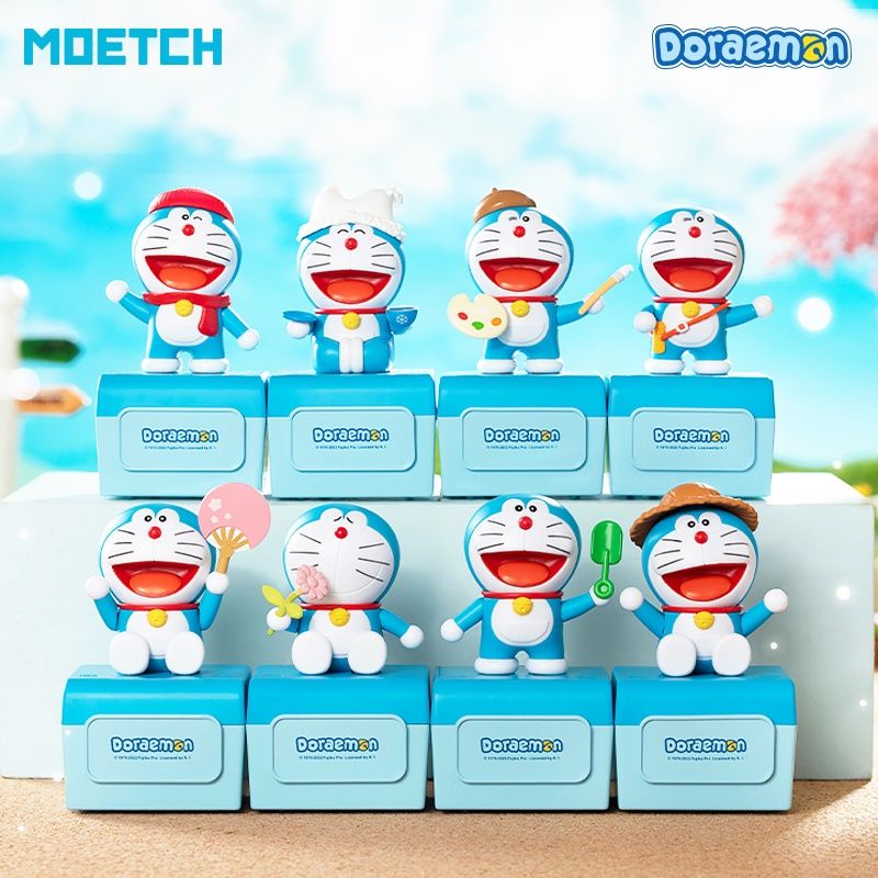 ✨️ พร้อมส่ง ✨️ แบบแยกตัว Blind  Box  Doraemon  Music  Box  Birthday