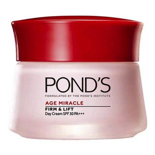 PONDS Age Miracle Firm &amp; Lift Day Cream SPF30 PA++ 50g. ครีมยกกระชับผิว สำหรับกลางวัน