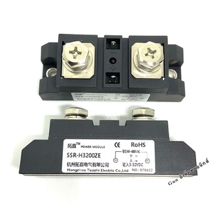 โมดูล SSR-3200ZE Solid state Relay 200A input 3-32VDC output 40-480VAC