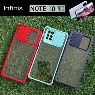 เคส  Ultra Hybrid  ปกป้องกล้อง คละสี สำหรับ Infinix Note 10 Pro