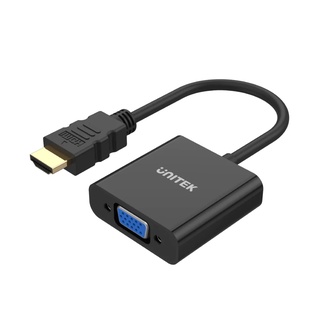 UNITEK HDMI to VGA Adapter with 3.5mm for Stereo Audio รุ่น Y-6333