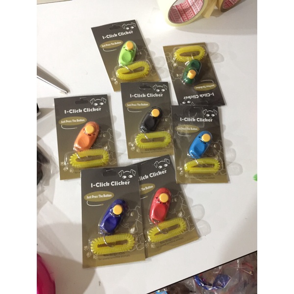 คลิ๊กเกอร์ ฝึกสัตว์เลี้ยง clicker สำหรับฝึกสุนัขแมว ( สินค้าพร้อมส่ง )