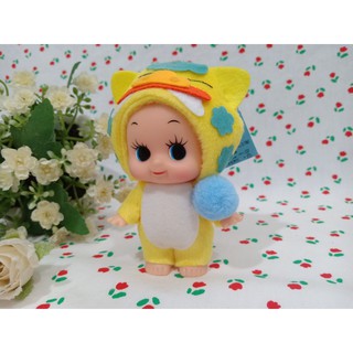 พวงกุญแจเบบี๋ หนูน้อยหมวกเหลือง kewpie doll