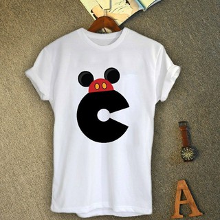 เสื้ออักษรลายหมวกมิกกี้ อักษร C