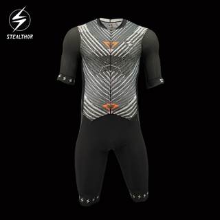 เสื้อไตรสูทแขนสั้นผู้ชาย พรีเมี่ยม Mens Trisuit Short-sleeves Premium