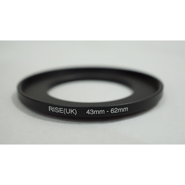 Rise Step Up Filter Ring 43mm - 62mm StepUp 43 mm - 62 mm 43 - 62