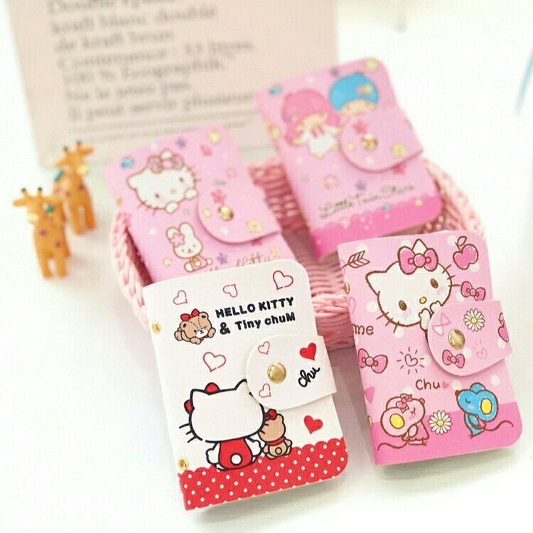 INEX2SHOP กระเป๋าใส่บัตรลายการ์ตูน 20 ช่อง กระเป๋านามบัตร