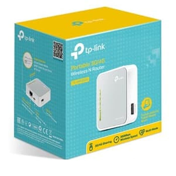 Tplink TL-MR3020 เราเตอร์ไร้สาย WiFi แบบพกพา 3G/4G MR3020 N1