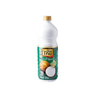 เรียลไทย กะทิ100% ขนาด 2000ml/ขวด 2L คั้นจากมะพร้าวสด ไม่ใช้วัตถุกันเสีย Realthai Coconut Milk