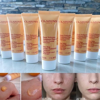 คลีนเซอร์ Clarins One-Step Gentle Exfoliating Cleanser