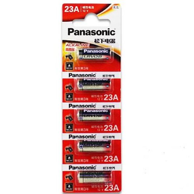(cn)ถ่าน Panasonic อัลคาไลน์ 23A (LRV08) 12V ของใหม่