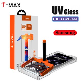 T-Max ฟิล์มกระจก กันรังสี UV สำหรับ Samsung Galaxy Note 20 Ultra 10 8 9 S8 10+ S20 Ultra S20+ S10 5G S9 Plus Pro