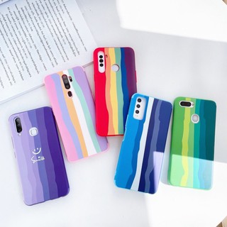 เคสสายรุ้ง เคสวีโว่Y11 Y12 Y15 Y17 V5 V5plus V9 19 วีโว่ วาย11 วาย12 วาย15 วาย17 Y20 Y12S Y30 Y50 y12s