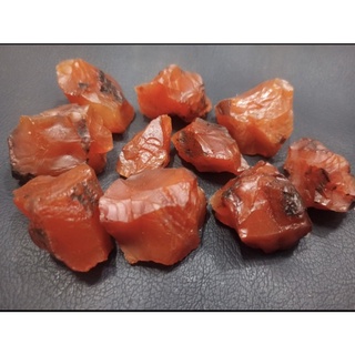 Natural Rough Carnelian Rough Stone for Healing and Meditation Available