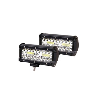 บาร์ไฟ Led 120W 4x4 12V 24V 4WD 7 นิ้ว