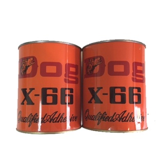 OEM Dog X-66 กาวยาง 500 g.- 2 กระป๋อง