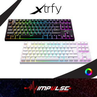 Xtrfy คีย์บอร์ดเกมมิ่ง K4 Series ขนาดกะทัดรัด (สีดํา / สีขาว / ย้อนยุค)