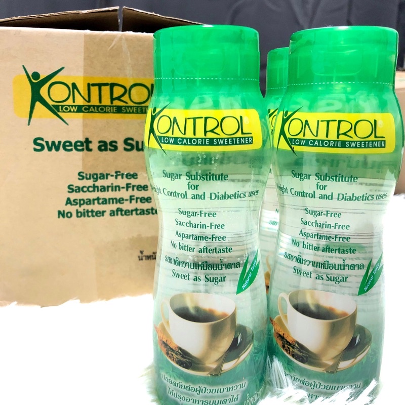 สารให้ความหวานแทนน้ำตาล Kontrol ขนาด 340 กรัม สารให้ความหวานพลังงานต่ำ  คอนโทรล ล็อตล่าสุด