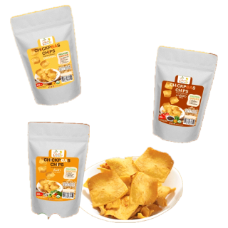 *ลด50% โค้ดDETDEC50* ถั่วลูกไก่แผ่นกรอบ(Chickpeas Chips) มีให้เลือกทั้งหมด 3 รสชาติ ขนมคลีน สำหรับคนรักสุขภาพ