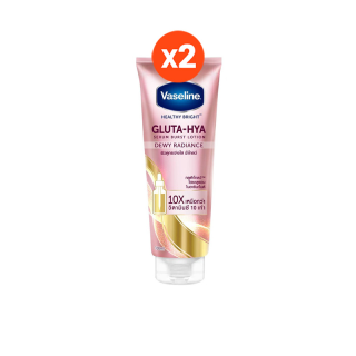 โปรโมชั่น : VASELINE วาสลีน เฮลธี้ ไบรท์ กลูต้า-ไฮยา เซรั่ม เบิสท์ โลชั่น ดิวอี้ เรเดียนซ์ 330 มล.แพ็ค 2 ชิ้น