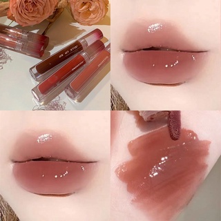 【Ready to Ship】OULESONG INNER Play Matte Glass Mirror Lip Lacquer ลิปสติก