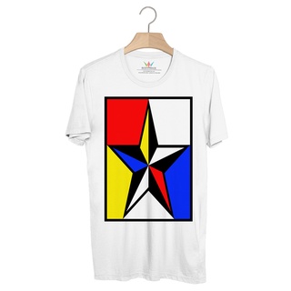 BP568 เสื้อยืด Mondrian Star