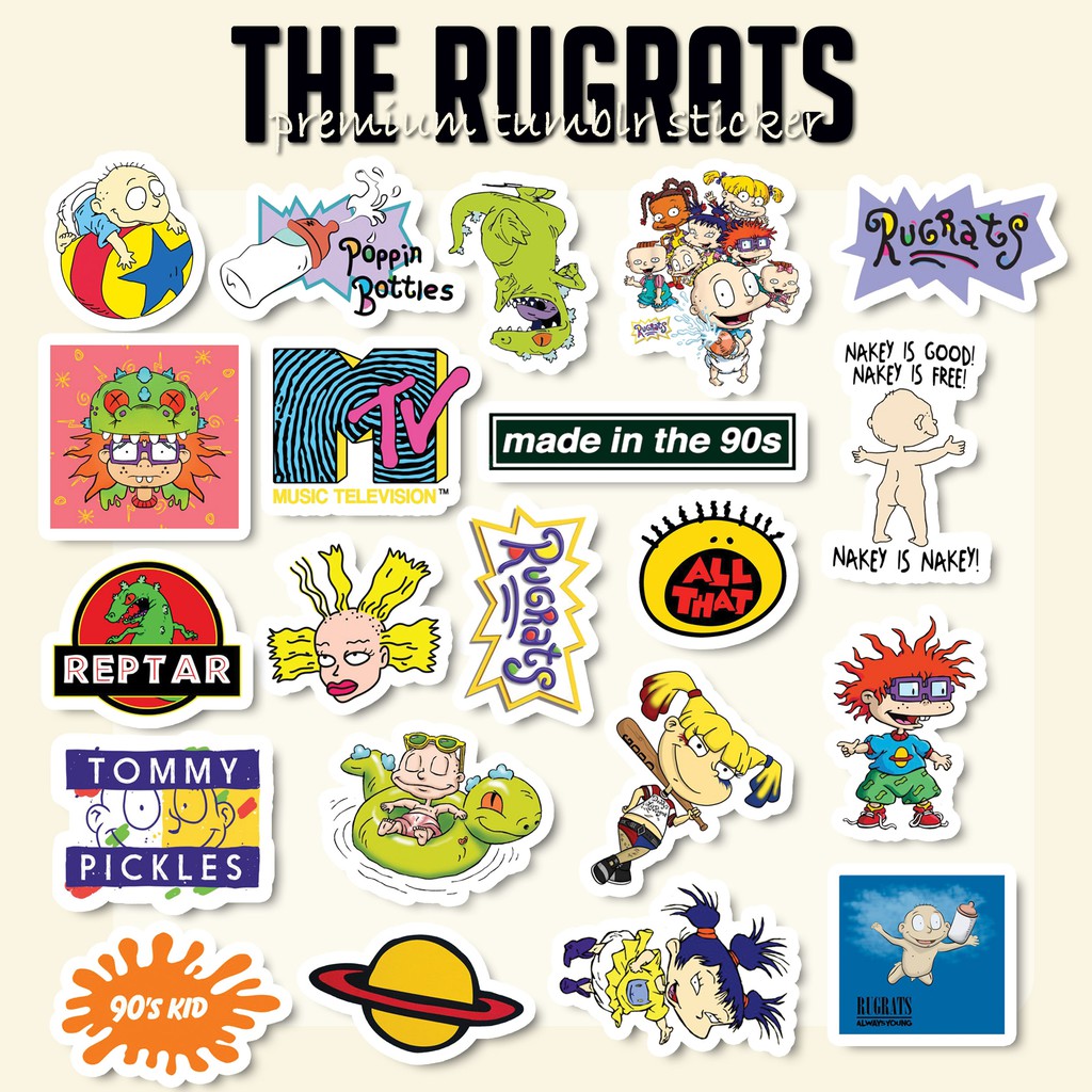 สติ๊กเกอร์ Rugrats Tumblr