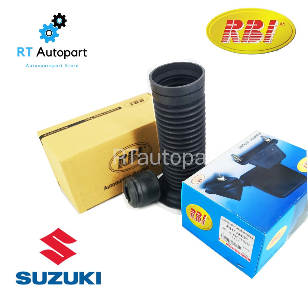RBI ชุดกันกระแทกโช้คหน้า Suzuki Swift 1.2 ปี11-17  / กันกระแทกโช๊คหน้า Swift 42251-58M00 / 41931-58M00