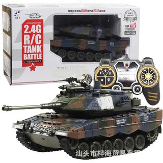 รถถังบังคับ Tank Battle Scale 1/18 Remote 2.4GHz