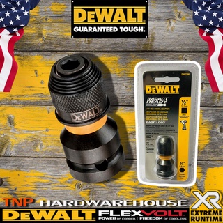 Dewalt impact Ready หัวแปลงบล๊อกเป็นไดร์เวอร์ 6 เหลี่ยม Dewalt impact Ready หัวแปลงบล๊อก1/4”เป็นแฮ็ก(IMPACT DRIVER)