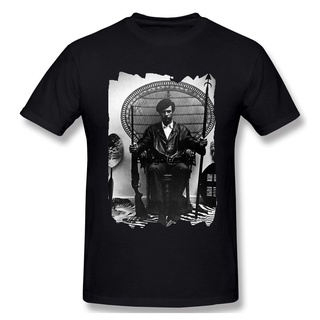 เสื้อยืด พิมพ์ลาย Shawnajjarosz Mens Huey P Newton Power To The People สีดํา สําหรับผู้ชาย