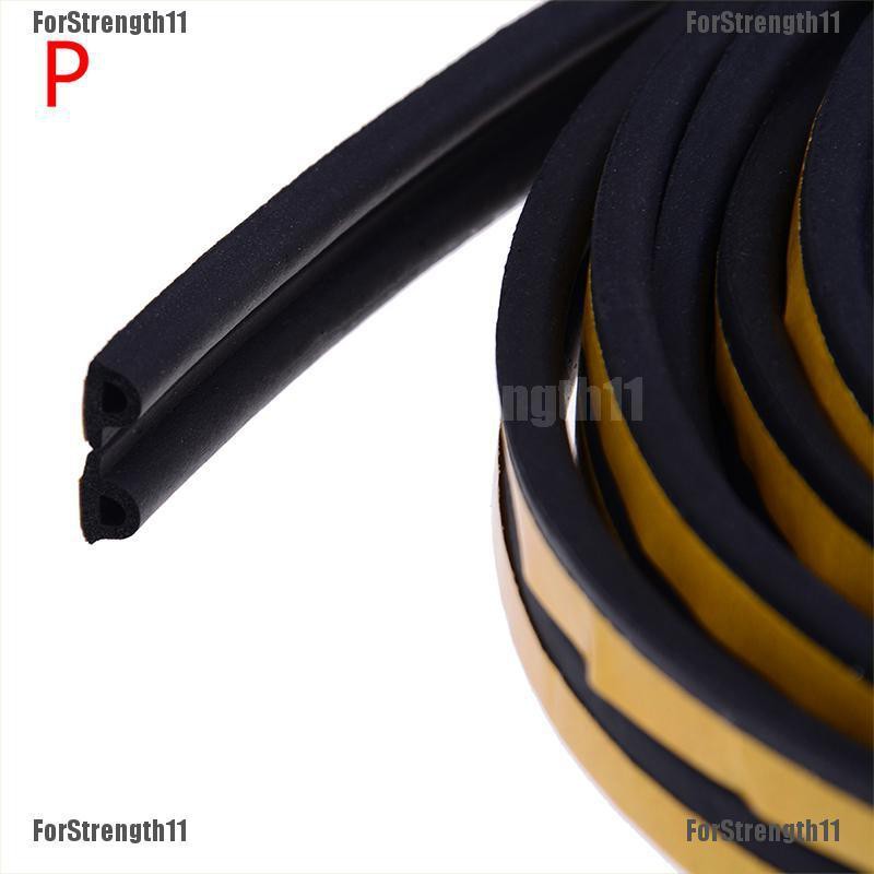 FOR 10M Draught Excluder Self Adhesive Rubber Door Window Seal Strip ...