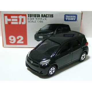 รถเหล็ก โมเดลรถ Tomica No.92 Toyata Ractus