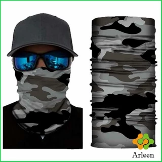 Arleen ผ้าบัฟกันฝุ่น โพกหัว ผ้าปิดหน้า กันแดด เลือกลายได้ แดด UV Magic turban