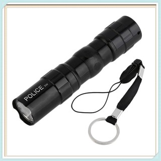 [IN STOCK] ไฟฉาย LED แบบกันน้ำ พร้อมสายคล้อง สำหรับพกพา，Portable LED Flashlight Waterproof Battery For Camping Working Light Travel Hiking 3W Ultra Bright Torch Light Lamp