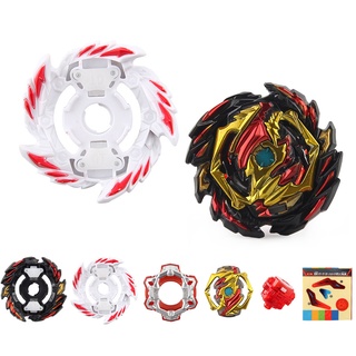 ของเล่น Beyblade Burst 2 In 1 Gyro อัลลอยล์แบบสองด้าน B145 สองสีสําหรับเด็ก