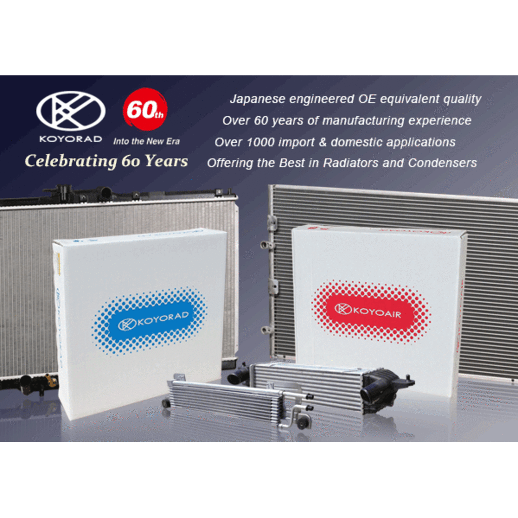 แผงหม้อน้ำ KOYORAD (MT) ISUZU D-MAX 2.5, 3.0 ,ISUZU MU-7 3.0 ,COLORADO 2.5,3.0 ปี 02-11 **หนา** 24 ม