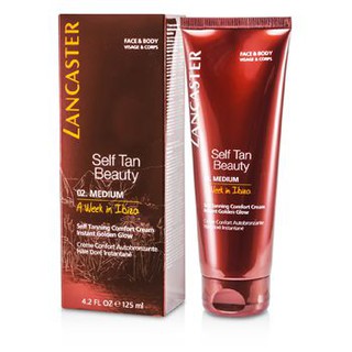 LANCASTER Self Tanning Comfort Cream For Face &amp; Body (A Week in Ibiza) Size: 125ml/4.2oz