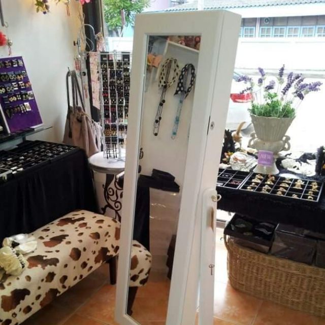 ตู้เก็บเครื่องประดับ​ตู้กระจก(สินค้าตัวอย่างโชว์หน้าร้าน)​ | Shopee Thailand