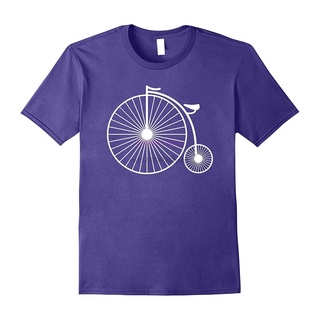 [S-5XL] เสื้อยืด พิมพ์ลาย Big Bike Fun Vintage Penny Farthing สไตล์คลาสสิก สําหรับผู้ชาย